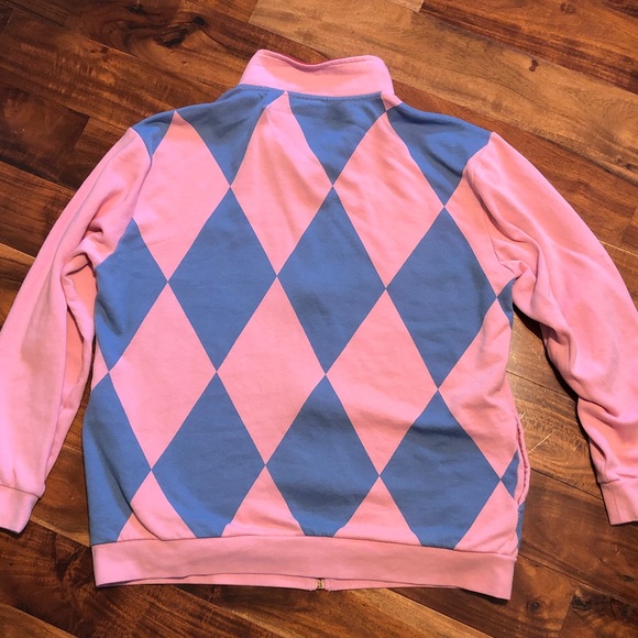 Howl’s Moving Castle Pink and Blue  Men’s/Unisex Zip-Up Hoodie - Picture 5 of 6